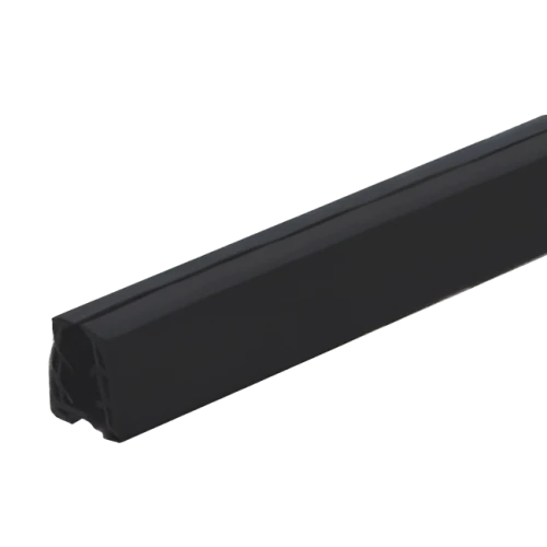 PSG Dichtung für aufgesetzte Glashalterung 20–21,5 mm – Profil 24×24 mm, L=2500 mm 001-077 (1)