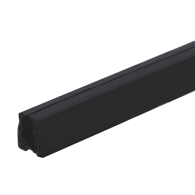 PSG Dichtung für aufgesetzte Glashalterung 20–21,5 mm – Profil 24×24 mm, L=2500 mm 001-077 (1)