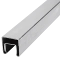 PSG Glas-Aufsatzhandlauf 40x40 mm AISI 304 satiniert – 2500 mm 001-082 (1)