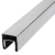 PSG Glas-Aufsatzhandlauf 40x40 mm AISI 304 satiniert – 2500 mm 001-082 (1)