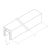 PSG Glas-Aufsatzhandlauf 40x40 mm AISI 304 satiniert – 2500 mm 001-082 (2)