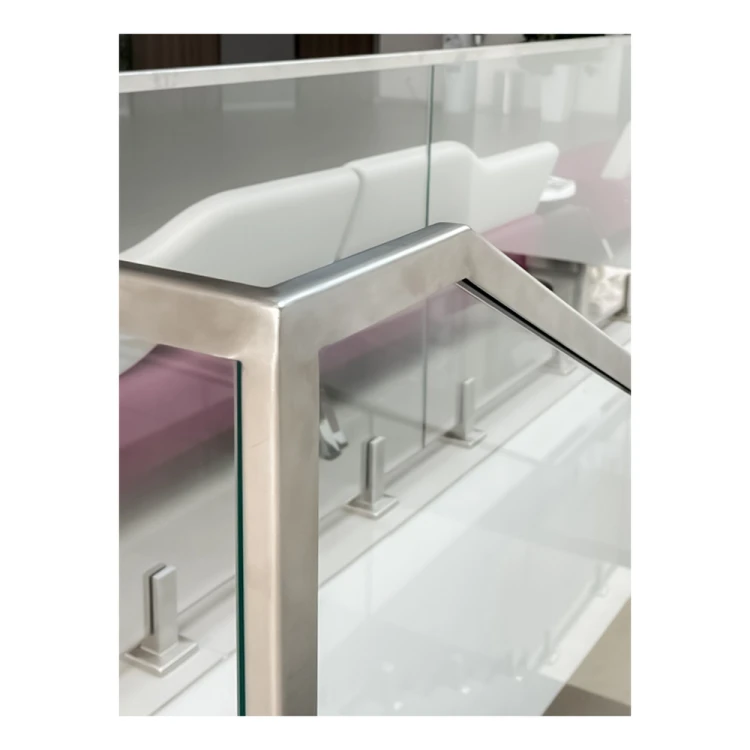 PSG Glas-Aufsatzhandlauf 40x40 mm AISI 304 satiniert – 2500 mm 001-082 (4)
