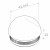 Kozza ellipsenförmige Endkappe zum Einschlagen für Geländerrohr 42,4 mm – Edelstahl AISI 304 satiniert 001-095 (2)