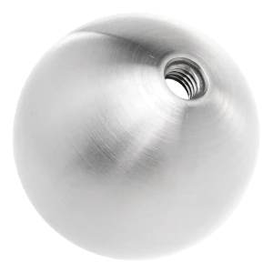 Einschraubbare Hohlkugel ø60 mm mit Gewinde M8 – Edelstahl AISI 304 satiniert