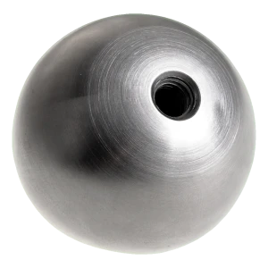 Balusterkugel vollgewinde zum Einschrauben fi 20 mm, Gewinde M6, Edelstahl satin