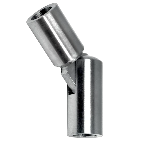 Postal – Gelenkwinkel für Geländer 90°–180° für Stange ø 12 mm, AISI 304 satiniert 001-146 (1)