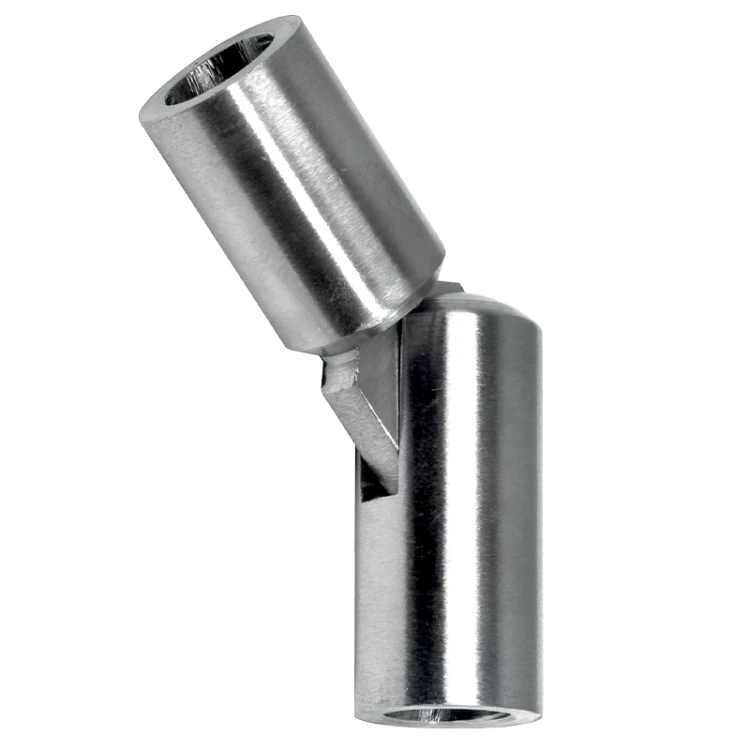 Postal – Gelenkwinkel für Geländer 90°–180° für Stange ø 12 mm, AISI 304 satiniert 001-146 (1)