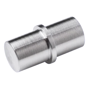 Gerader Geländerverbinder für Rohr ø 12 mm – Edelstahl AISI 304 satiniert