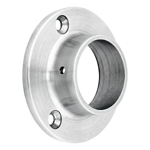 Geländer-Montageflansch für Rohr 42,4 mm – Edelstahl AISI 304 satiniert