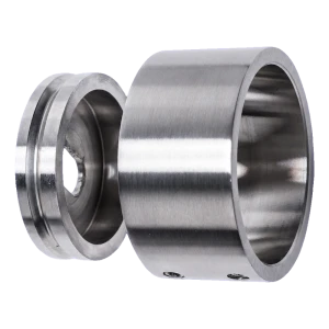 PSG Axialer Montageflansch für Handlaufrohr 42,4 mm – Edelstahl AISI 304 satiniert