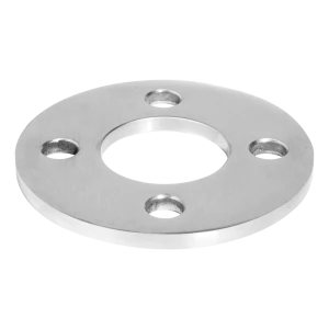 Geländerpfostenfuß zum Schweißen Ø 100 mm – Edelstahl AISI 304 satiniert