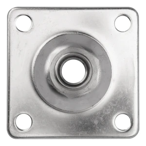 PSG Schildplatte für verstellbares Scharnier M20 – Edelstahl AISI 304, 100×100 mm