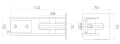 PSG Auffahrrolle mit Abschluss für selbsttragende Schiebetore – Schiene 70 001-239 (2)