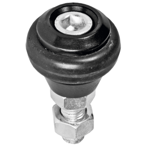 PSG gummierte Führungsrolle FI 42 mm für Schiebetore – Gewinde M12 001-282 (1)