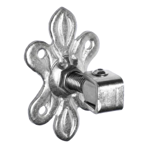 Verstellbares Torband mit Zierschild M20 160×105×6 mm verzinkt