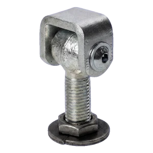 PSG verstellbares Torscharnier zum Schweißen M16 – verzinkt