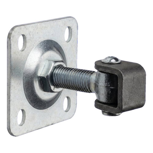 PSG verstellbares Torband M20 mit Schild 100×100 mm verzinkt – schwarzes Ohr 001-373 (1)