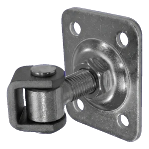 PSG verstellbares Torscharnier M16 mit rechteckigem Schild 75×55 mm