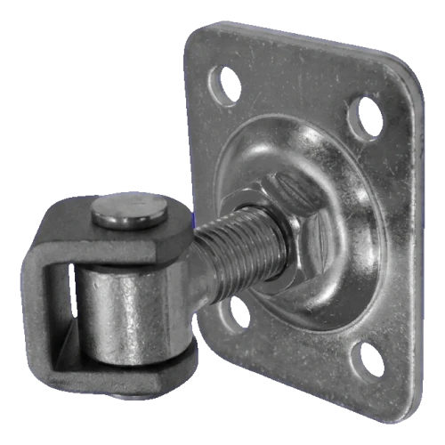 PSG verstellbares Torscharnier M16 mit rechteckigem Schild 75×55 mm 001-388 (1)