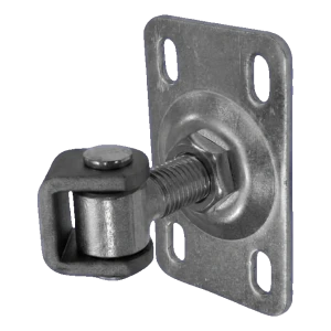 Verstellbares Torband M20 aus Stahl mit Grundplatte 120×75 mm