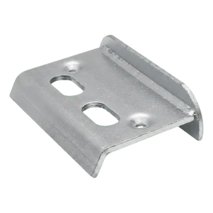 Galvanisierter Toranschlag 67 mm mit Riegelbohrungen