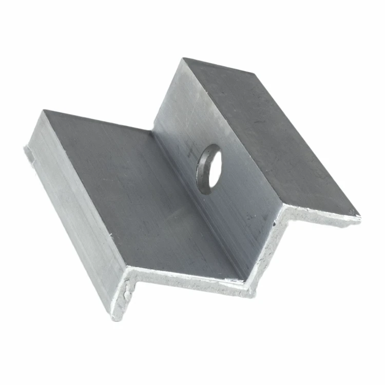Endklemme H35 Aluminium 6060 Loch M8 PV-03-05