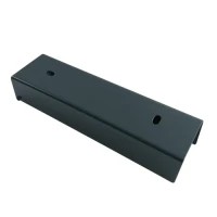 C-Profil Verbinder Halterung für Sockel 200x55 anthrazit graphit