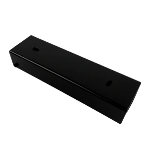 C-Profil Verbinder Halterung für Sockel 200x55 schwarz