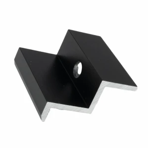 Endklemme H40 Aluminium 6060 Loch M8 Eloxiert