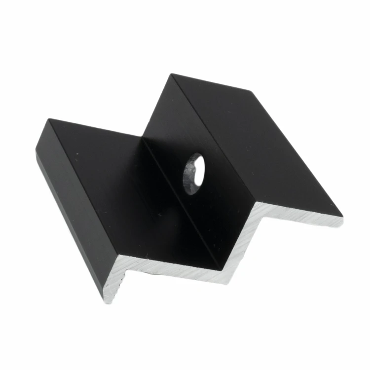 Endklemme H40 Aluminium 6060 Loch M8 Eloxiert PV-03-10