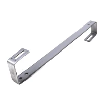Dachhaken S450 für Schrägdächer Edelstahl 450x30x4mm M10 Keramik Beton max. 60mm