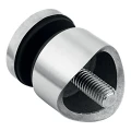 Punktbefestigung für Glas 6-12mm Ø 30/13/M8x40 AISI304 System 42,4 satiniert 000-521 (2)