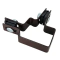 Eckwinkel für Zaunpaneele 40x60 mm braun GPV-700-10 (1)