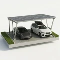 Solarcarport VICA für 2 Fahrzeuge SOLO Photovoltaik-Parkplatz GPV-105-02 (1)