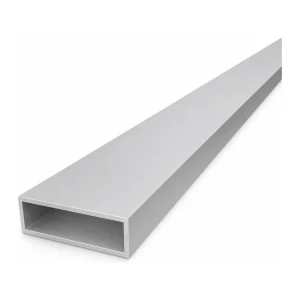 Rechteckiges Aluminiumrohr 20×60×2 mm – geschlossenes Profil EN AW-6060, L=2000 mm