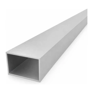 Rechteckiges Aluminiumrohr 40×60×2 mm – geschlossenes Profil EN AW-6060, Länge 2000 mm