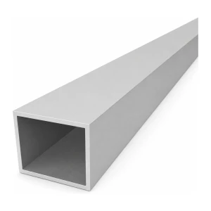 Rechteckiges Aluminiumprofil 50×60×3 mm – geschlossenes Hohlprofil L=2000 mm