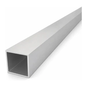 Aluminium-Quadratrohr 40×40×2 mm – geschlossenes Profil L=2000 mm EN AW-6060