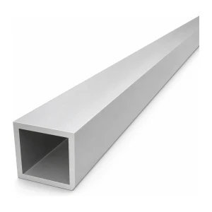 Quadratisches Aluminiumrohr 40×40×4 mm EN AW-6060 – Länge 2000 mm