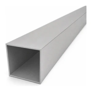Aluminium Vierkantrohr 60×60×2 mm – geschlossenes Profil PA38 L=2000 mm