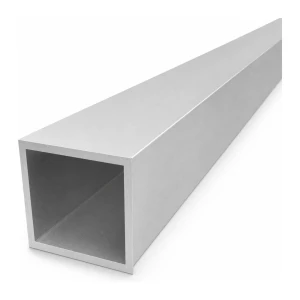 Aluminiumrohr quadratisch 60×60×4 mm geschlossenes Profil L=2000 mm