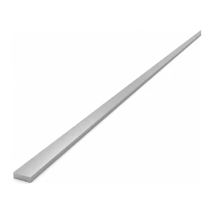 Aluminiumflachstab EN AW-6060 10×3 mm, Länge 2000 mm
