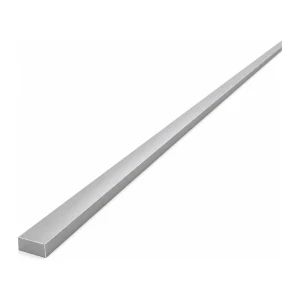 Aluminiumflachstab EN AW-6060 T64 – 10×5 mm, Länge 2000 mm