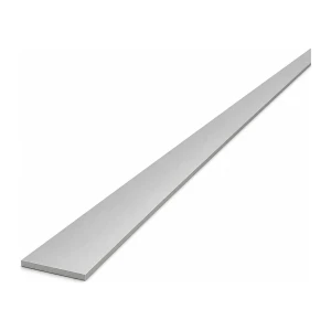 Aluminiumflachstange EN AW-6060 T64 – 25×2 mm, Länge 2000 mm