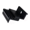 Endklemme - Verstellbar durch Schiebenuten M8 30-50mm - Eloxiert PV-03-21 (1)