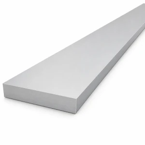 Aluminium-Flachstange EN AW-6060 T64 – 80×15 mm, Länge 2000 mm