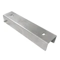 C-Profil Verbinder Halterung für Sockel 250x55 verzinkt GPV-700-44 (1)