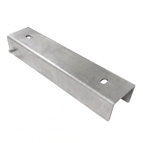 C-Profil Verbinder Halterung für Sockel 250x55 verzinkt GPV-700-44 (1)