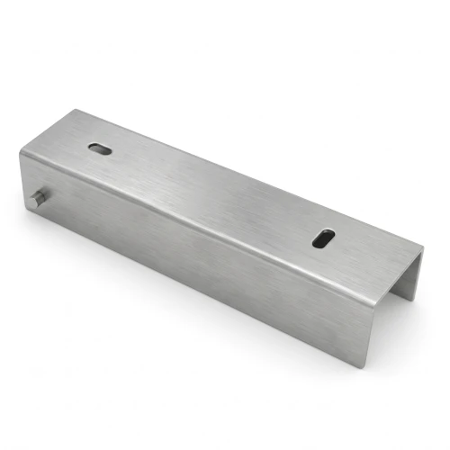 C-Profil Verbinder Halterung für Sockelmauer 200x50 verzinkt GPV-700-34 (1)