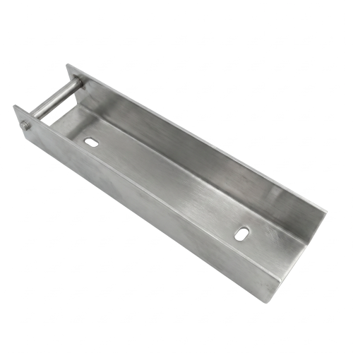 C-Profil Verbinder Halterung für Sockelmauer 200x50 verzinkt GPV-700-34 (2)